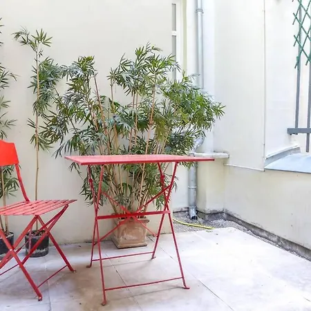 Petits Carreaux Studio And Terrace In Montorgueil Lejlighed *